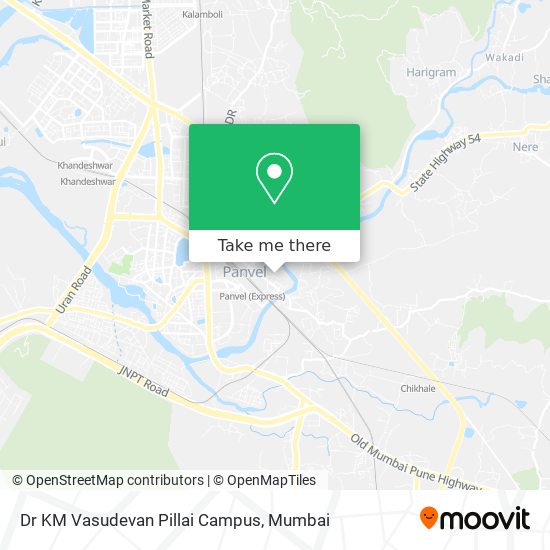 Dr KM Vasudevan Pillai Campus map