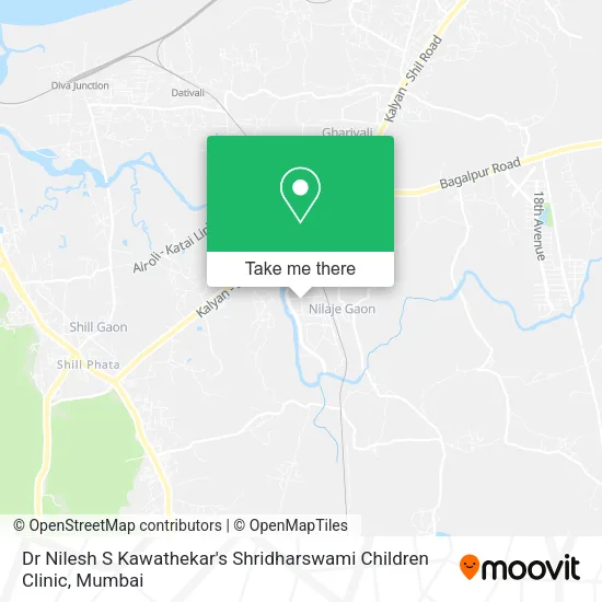 Dr Nilesh S Kawathekar's Shridharswami Children Clinic map