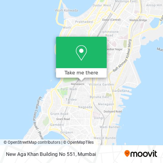 New Aga Khan Building No 551 map