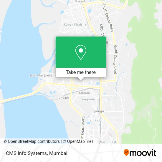 CMS Info Systems map