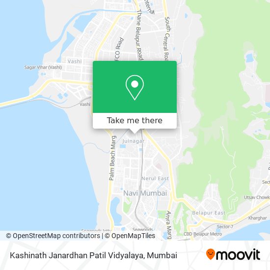 Kashinath Janardhan Patil Vidyalaya map