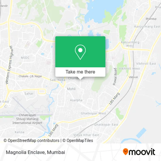 Magnolia Enclave map