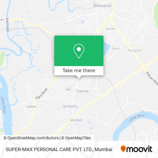 SUPER-MAX PERSONAL CARE PVT. LTD. map