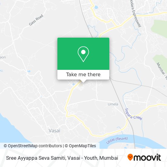 Sree Ayyappa Seva Samiti, Vasai - Youth map