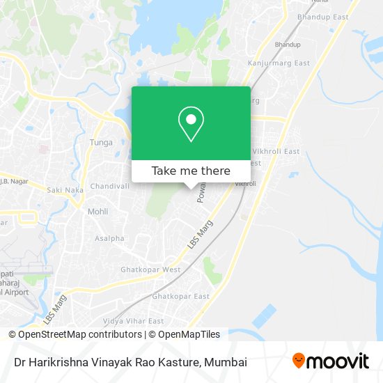 Dr Harikrishna Vinayak Rao Kasture map