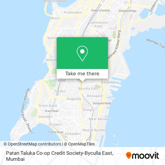Patan Taluka Co-op Credit Society-Byculla East map