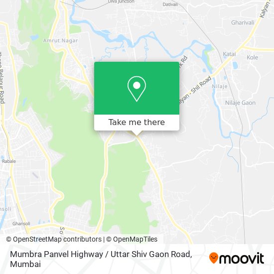 Mumbra Panvel Highway / Uttar Shiv Gaon Road map