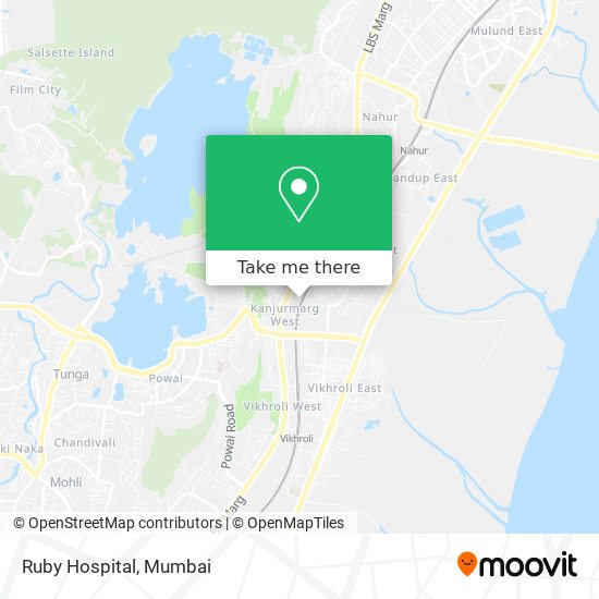 Ruby Hospital map