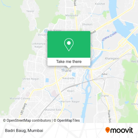 Badri Baug map