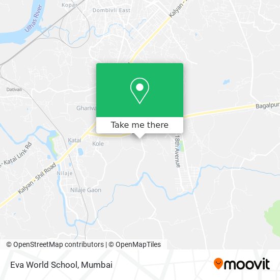 Eva World School map