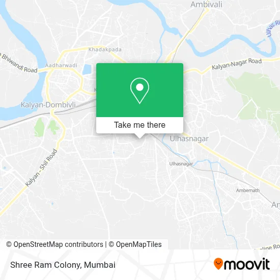 Shree Ram Colony map