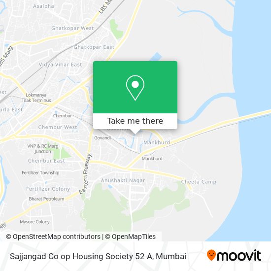Sajjangad Co op Housing Society 52 A map