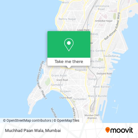 Muchhad Paan Wala map