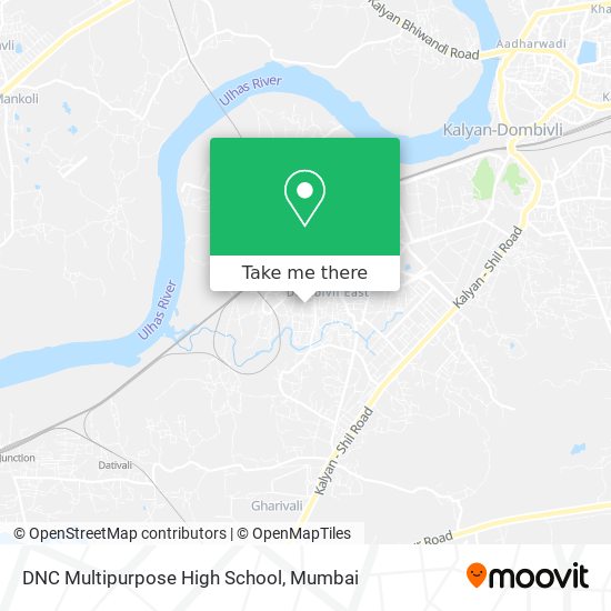 DNC Multipurpose High School map