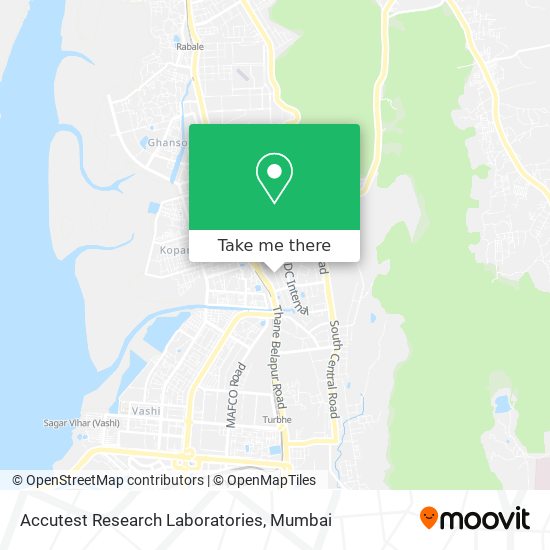 Accutest Research Laboratories map