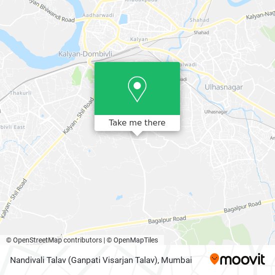 Nandivali Talav (Ganpati Visarjan Talav) map