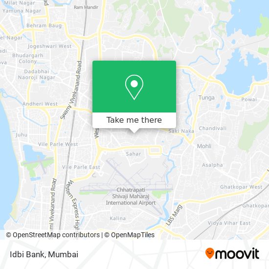 Idbi Bank map