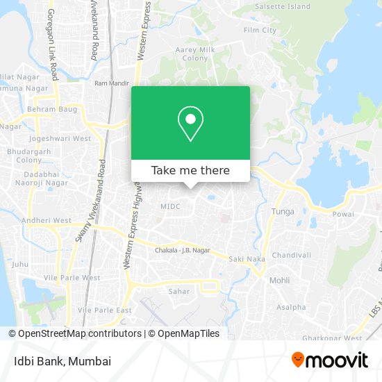 Idbi Bank map