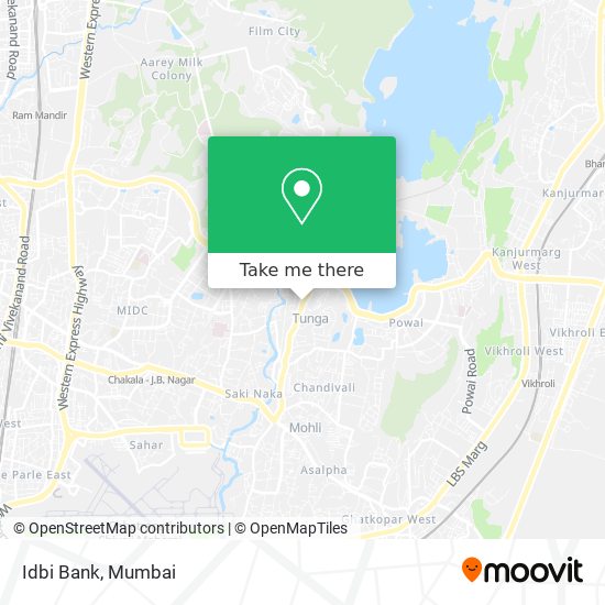 Idbi Bank map