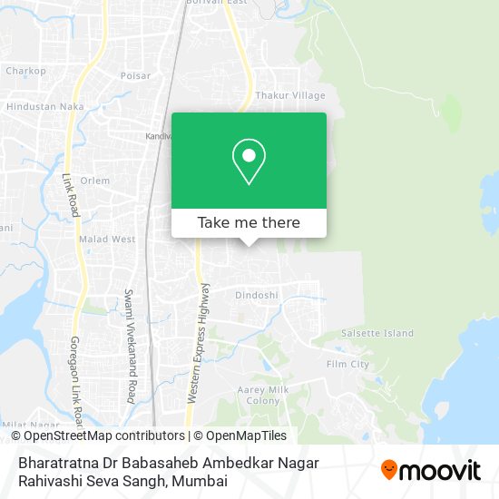 Bharatratna Dr Babasaheb Ambedkar Nagar Rahivashi Seva Sangh map