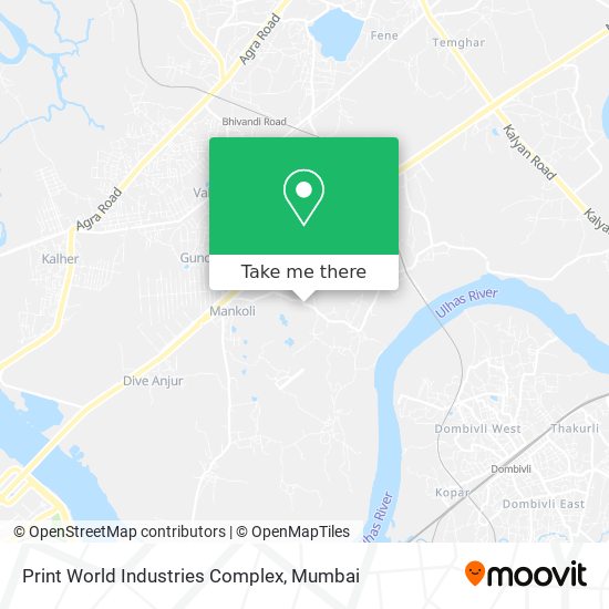 Print World Industries Complex map