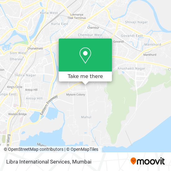 Libra International Services map