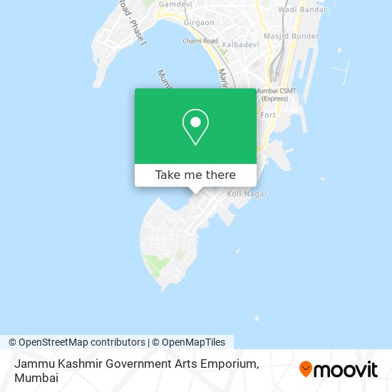 Jammu Kashmir Government Arts Emporium map