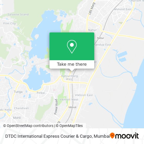 DTDC International Express Courier & Cargo map