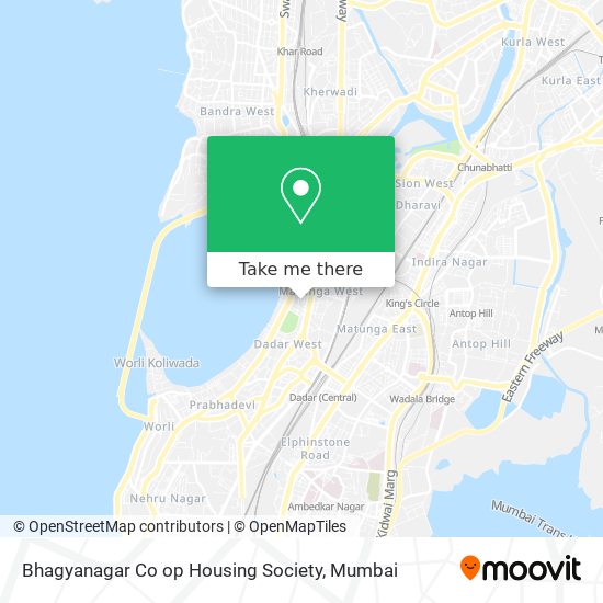 Bhagyanagar Co op Housing Society map