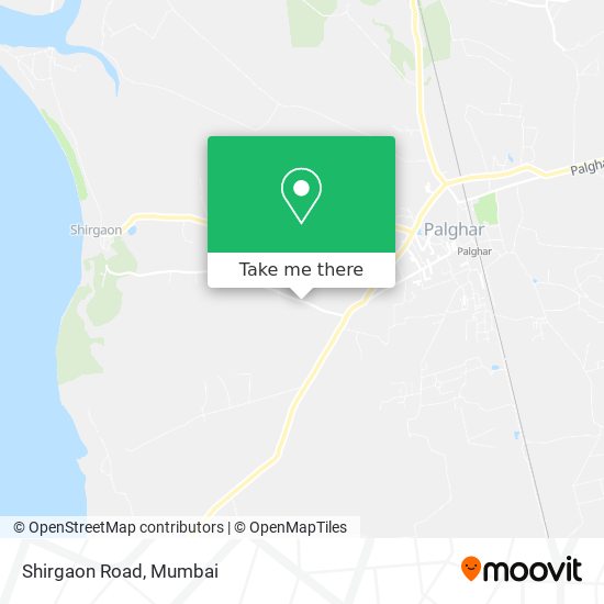 Shirgaon Road map