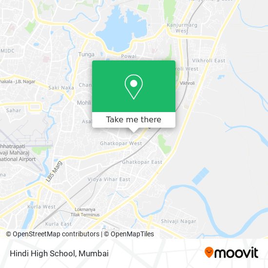 Hindi High School map