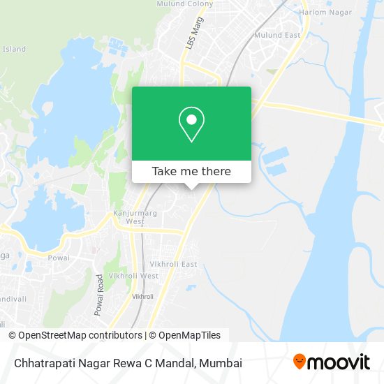 Chhatrapati Nagar Rewa C Mandal map
