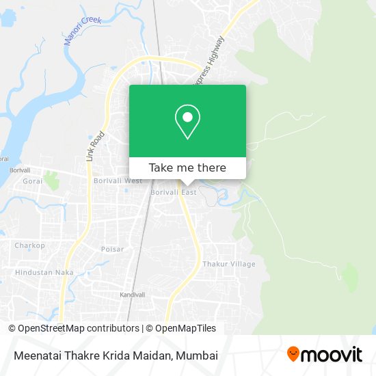 Meenatai Thakre Krida Maidan map