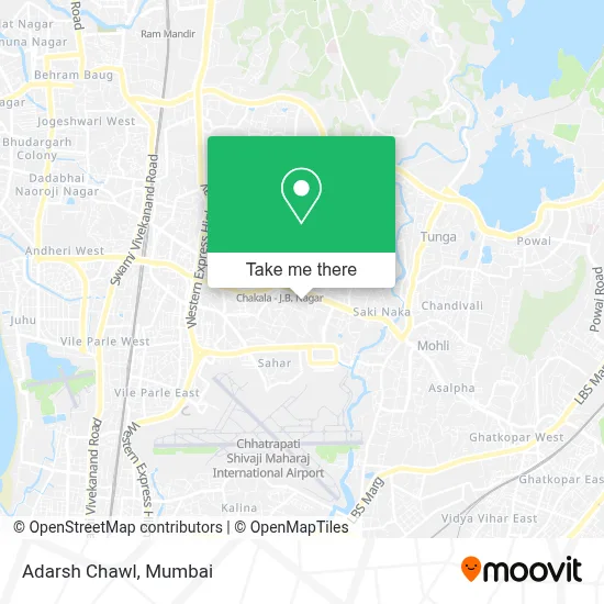 Adarsh Chawl map