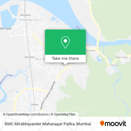 BMC Mirabhayander Mahanagar Palika map