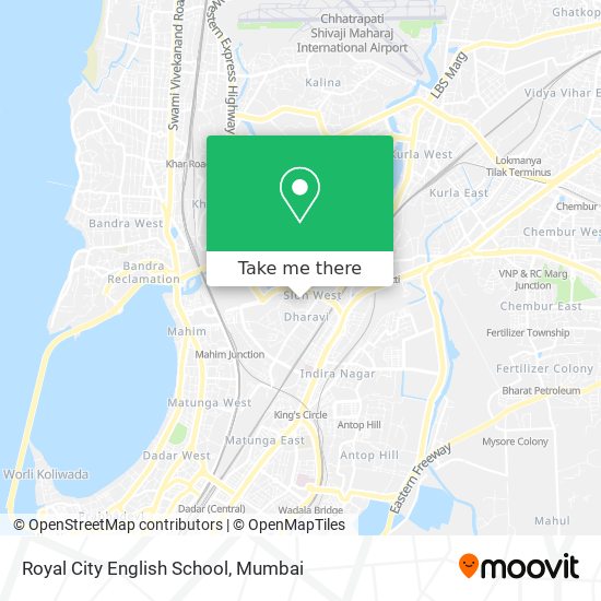 Royal City English School map