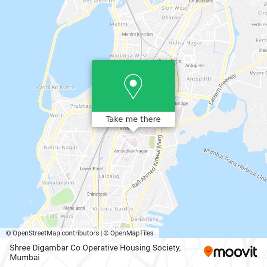 Shree Digambar Co Operative Housing Society map