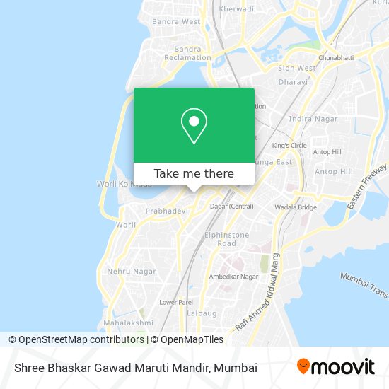 Shree Bhaskar Gawad Maruti Mandir map