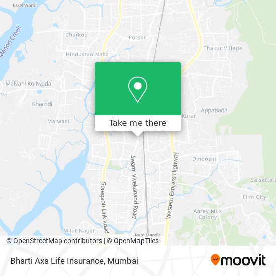 Bharti Axa Life Insurance map