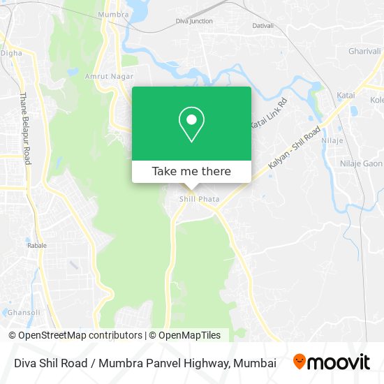 Diva Shil Road / Mumbra Panvel Highway map