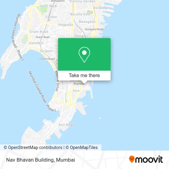 Nav Bhavan Building map