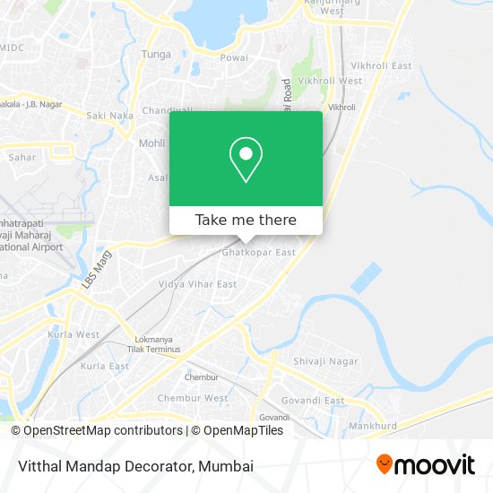 Vitthal Mandap Decorator map