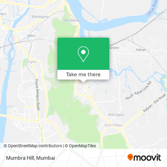 Mumbra Hill map