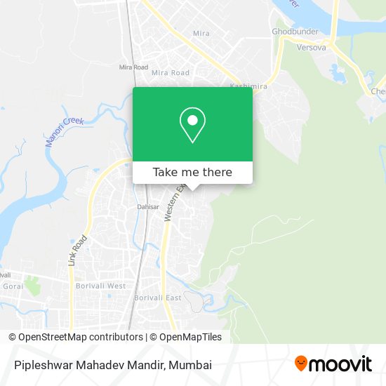 Pipleshwar Mahadev Mandir map