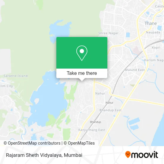 Rajaram Sheth Vidyalaya map