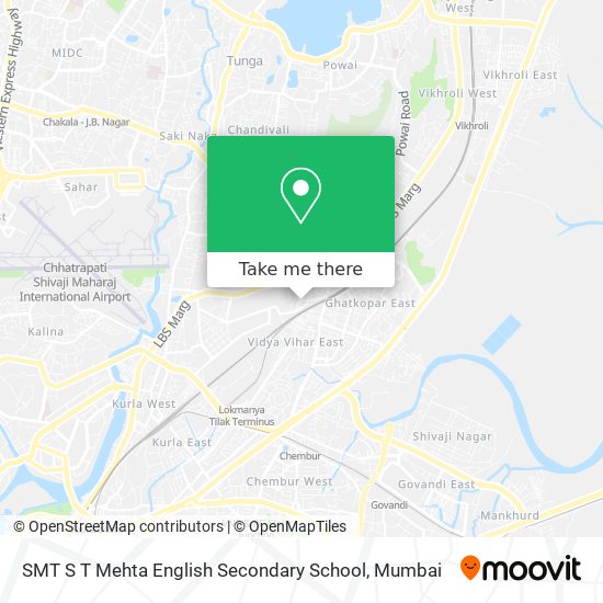 SMT S T Mehta English Secondary School map