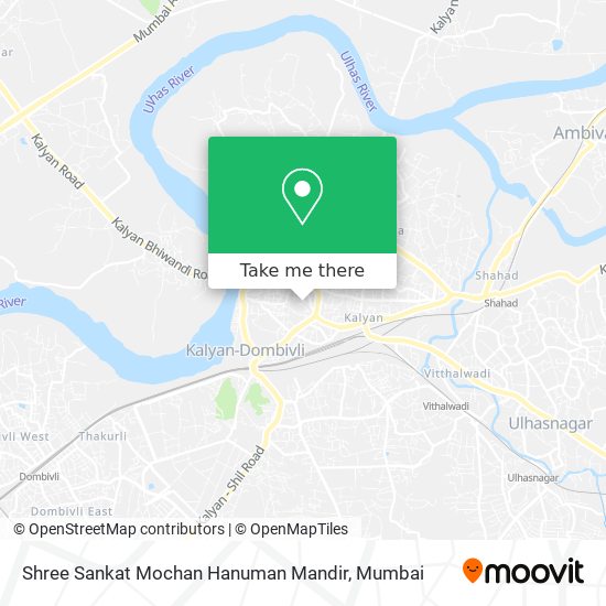 Shree Sankat Mochan Hanuman Mandir map
