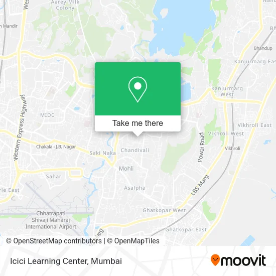 Icici Learning Center map