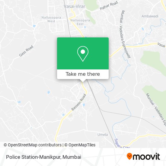 Police Station-Manikpur map