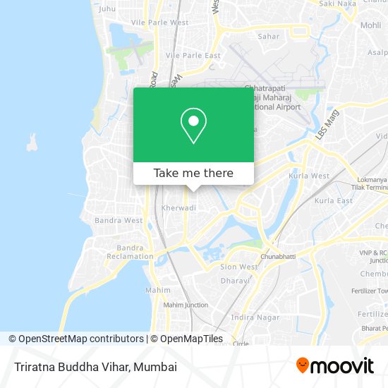 Triratna Buddha Vihar map